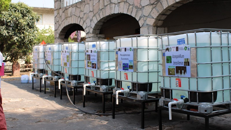 Con programa Agrosano, productores de TarÃ­mbaro ponen en operaciÃ³n biofÃ¡brica