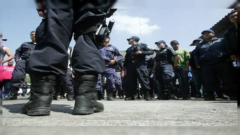 â€œRasuranâ€ 15% de bono federal a agentes de la SSP MichoacÃ¡n y llaman a paro inmediato: Exigen destituciÃ³n de Secretario y altos mandos