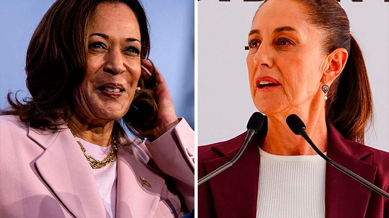 Harris y Sheinbaum habla  sobre migraciÃ³n y combate al trÃ¡fico de drogas 