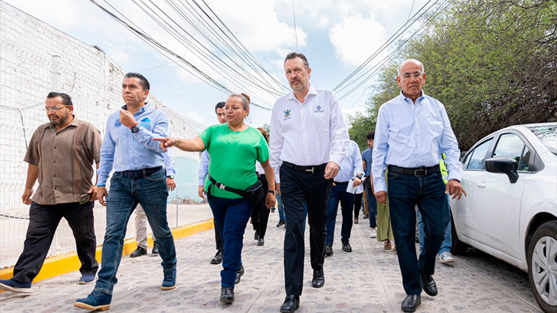 Entrega Gobernador de QuerÃ©taro obras en Corregidora por 15.7 mdp