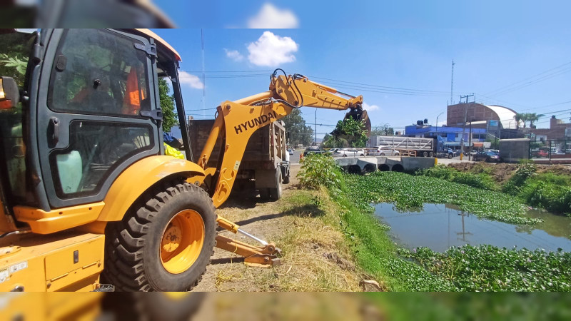 ContinÃºan jornadas de limpieza en varios puntos de Morelia