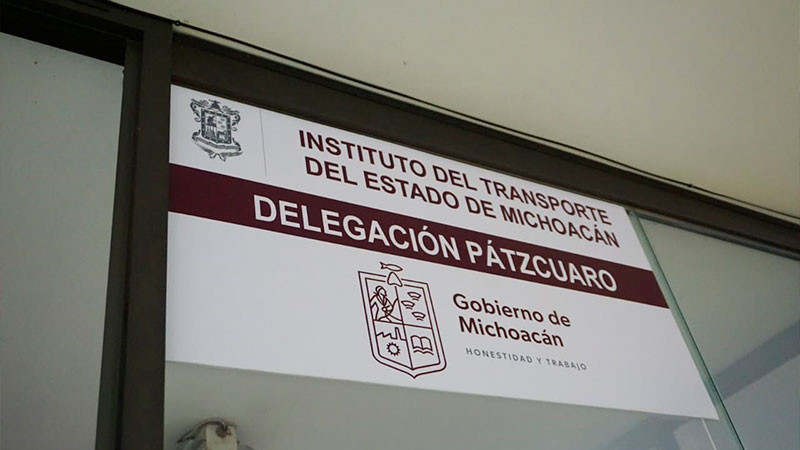 Instituto del Transporte abre delegaciÃ³n en PÃ¡tzcuaro