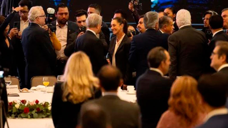 Claudia Sheinbaum presenta su visiÃ³n de desarrollo para el paÃ­s ante el Consejo Coordinador Empresarial