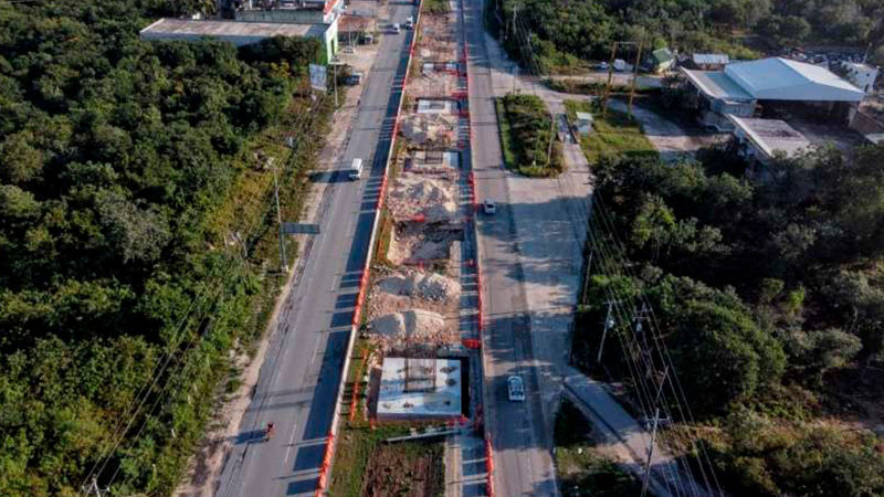 Ordenan suspensiÃ³n a obras del Tren Maya en Tramo 5 Sur de Playa del Carmen a Tulum