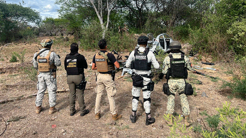 En operativo en CopÃ¡ndaro y Morelia, aseguran droga y recuperan tres vehÃ­culos robados en los estados de Jalisco y QuerÃ©taro