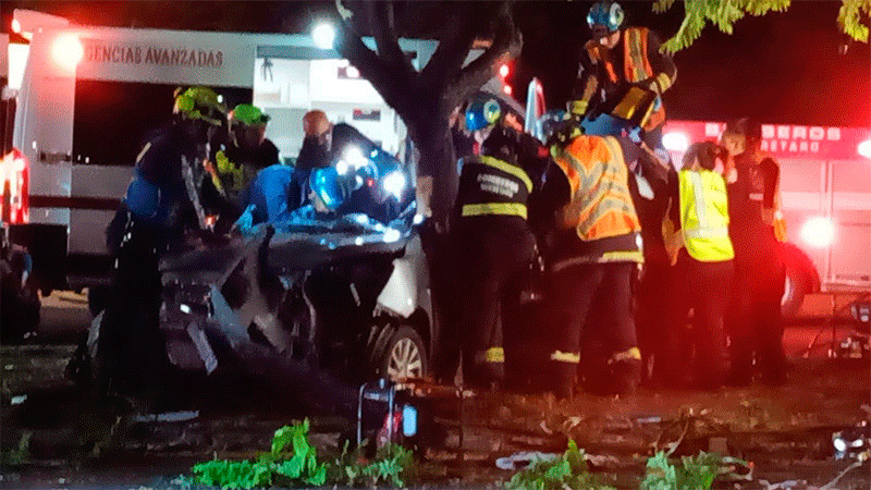 Se registra mortal accidente en Paseo de la RepÃºblica en QuerÃ©taro