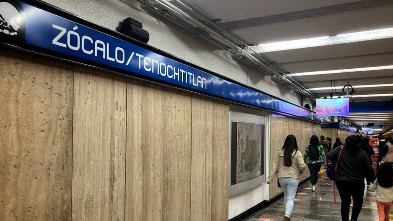 Reabren estaciÃ³n ZÃ³calo del Metro luego de casi un mes cerrada