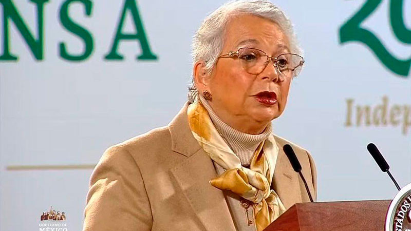 Olga SÃ¡nchez Cordero descarta ser parte del gabinete de Sheinbaum