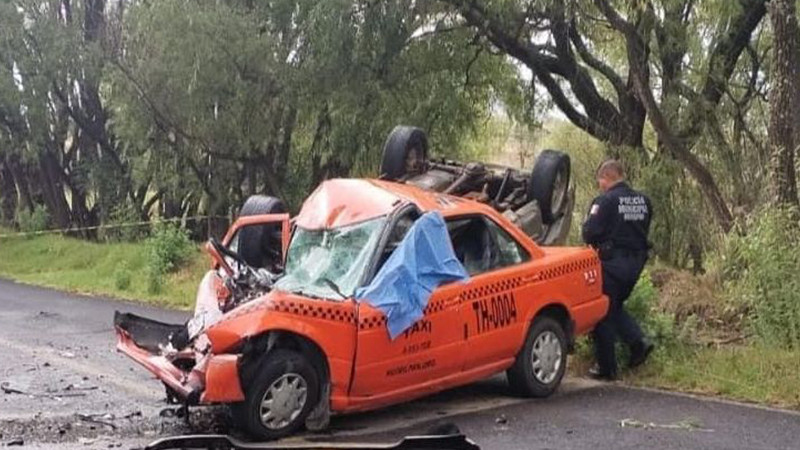 Fatal choque frontal en la carretera 412, QuerÃ©taro