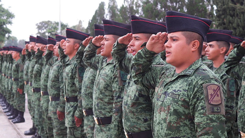 Inician 108 Conscriptos el Servicio Militar Nacional en QuerÃ©taro