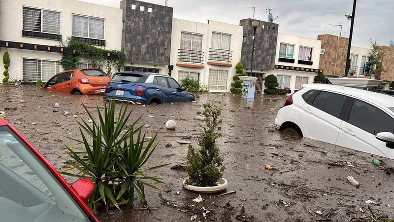 Inundaciones dejan una persona sin vida en Chalco, Estado de MÃ©xico