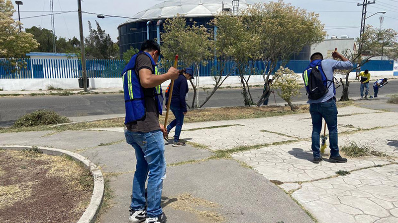 Infractores realizan trabajo en favor de la comunidad en QuerÃ©taro