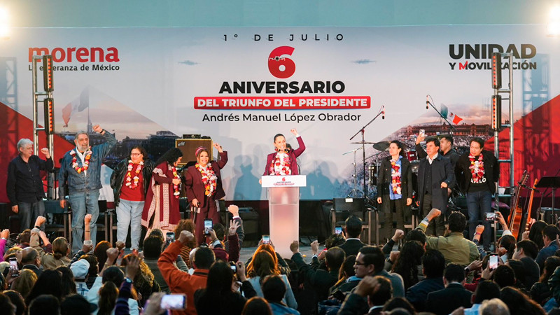 Propone Sheinbaum que 1 de julio sea declarado 