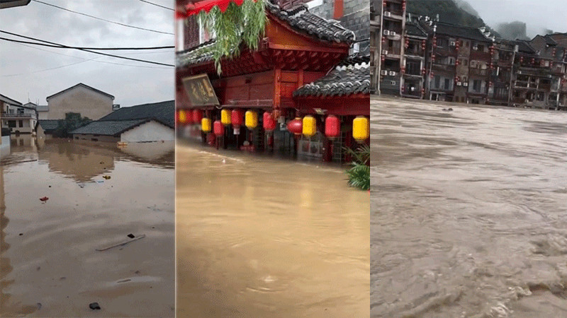 Lluvias intensas provocan evacuaciÃ³n de 242 mil personas en China