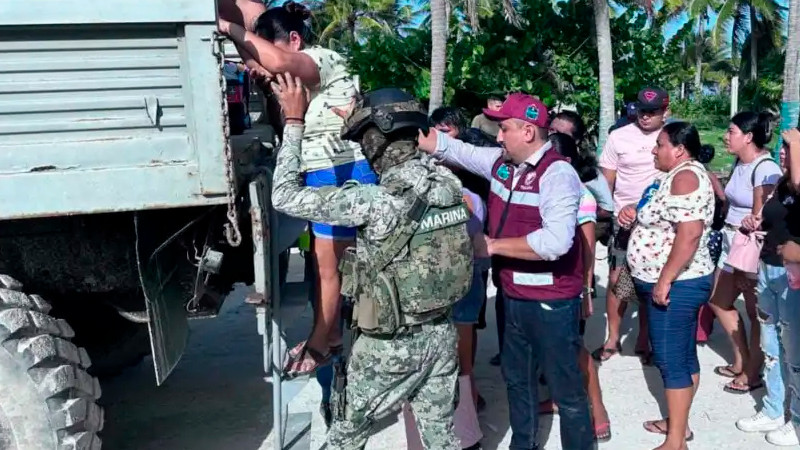 Aumenta a mÃ¡s de 13 mil despliegue de elementos de fuerza de tarea por 'Beryl'