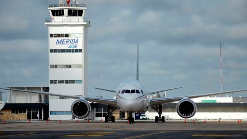 Cancelan 60 vuelos en Aeropuerto Internacional de MÃ©rida, por llegada de â€˜Berylâ€™
