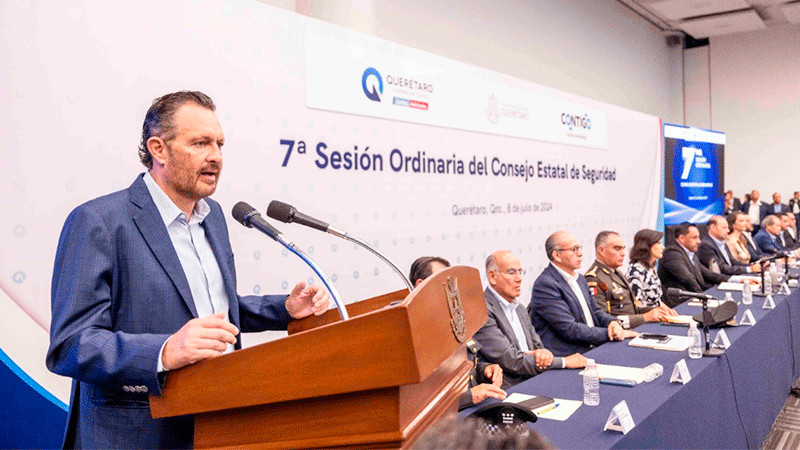 Llama gobernador de QuerÃ©taro a no politizar el tema de seguridad