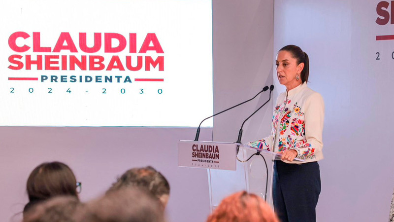 Sheinbaum felicita a lÃ­der de la izquierda francesa por victoria electoral