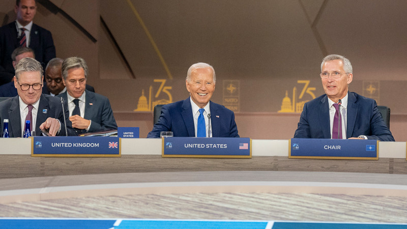 Conferencia de prensa de Biden en cumbre de la OTAN atrajo a mÃ¡s audiencia que los Ã“scar
