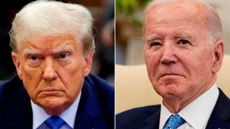 Joe Biden asegura no bajarse de la contienda y en septiembre debatirÃ¡ con Trump