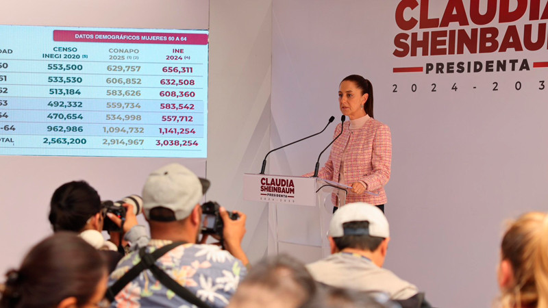 Asegura Sheinbaum que su gobierno serÃ¡ feminista con enfoque social