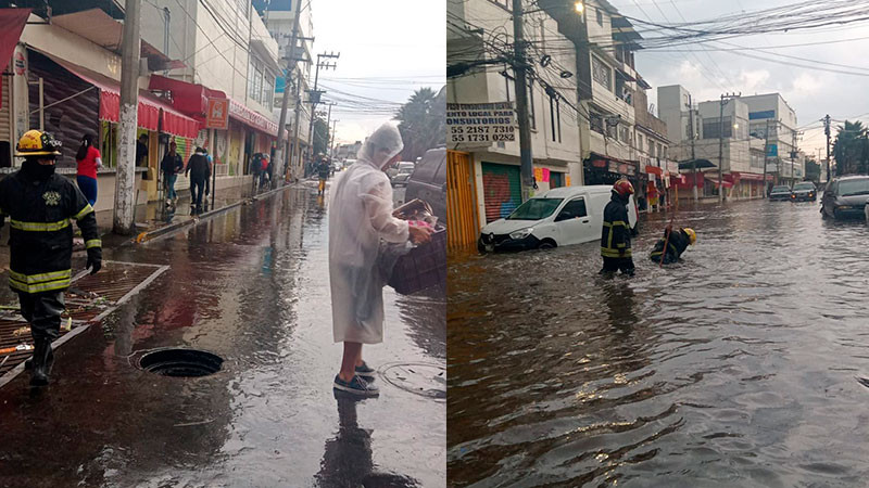 Se desborda rÃ­o de los Remedios en Naucalpan tras lluvias 