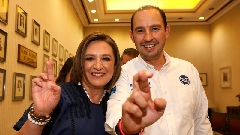 Arremete AMLO contra XÃ³chitl GÃ¡lvez y Marko CortÃ©s por 