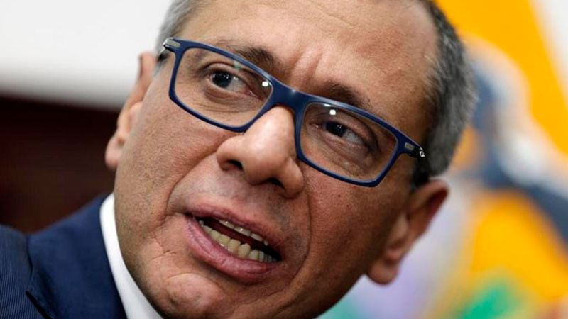 MÃ©xico pide a Ecuador salvoconducto para exvicepresidente Jorge Glas 