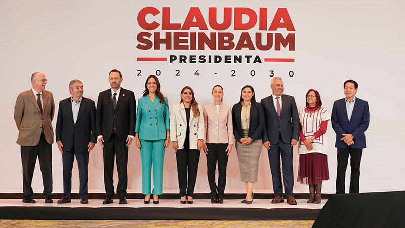 Claudia Sheinbaum y Gobernadores del occidente del paÃ­s plantean agua, carreteras, ferrocarriles y transporte pÃºblico como proyectos estratÃ©gicos