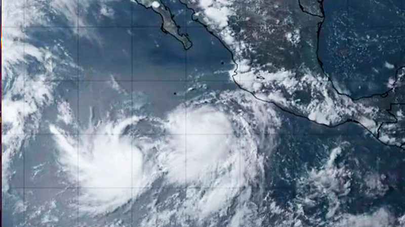 Tormentas Emilia y Fabio podrÃ­an fusionarse en el PacÃ­fico