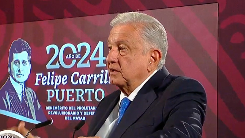 Dice AMLO que carta de Ismael Zambada es parte de la campaÃ±a para vincularlo al crimen organizado