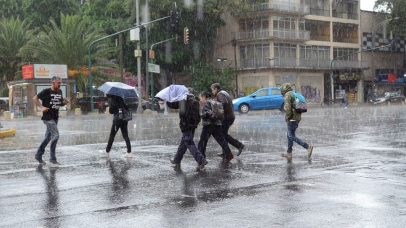Se prevÃ©n lluvias fuertes y temperaturas arriba de los 40 grados este lunes en MÃ©xico