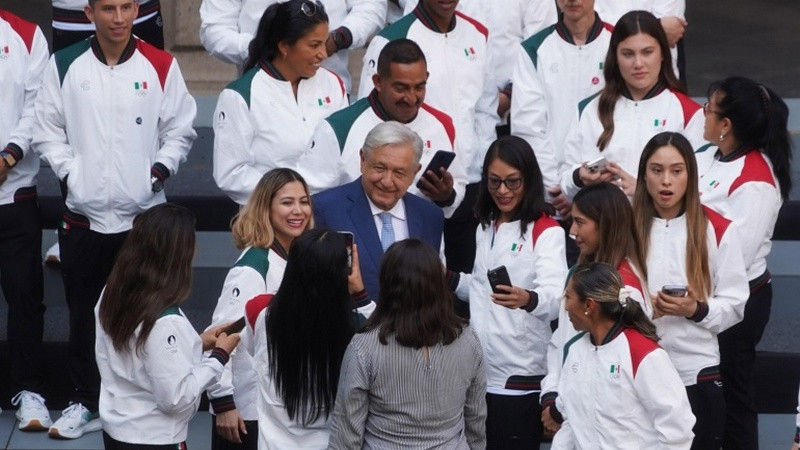 AMLO defiende participaciÃ³n de atletas mexicanos en ParÃ­s 2024