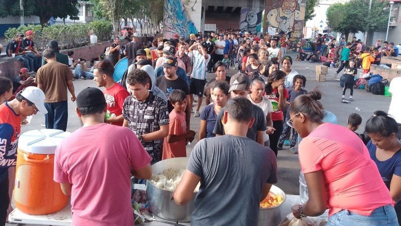 Llega a Oaxaca â€œCaravana Jesucristoâ€ con mÃ¡s de 2 mil migrantes