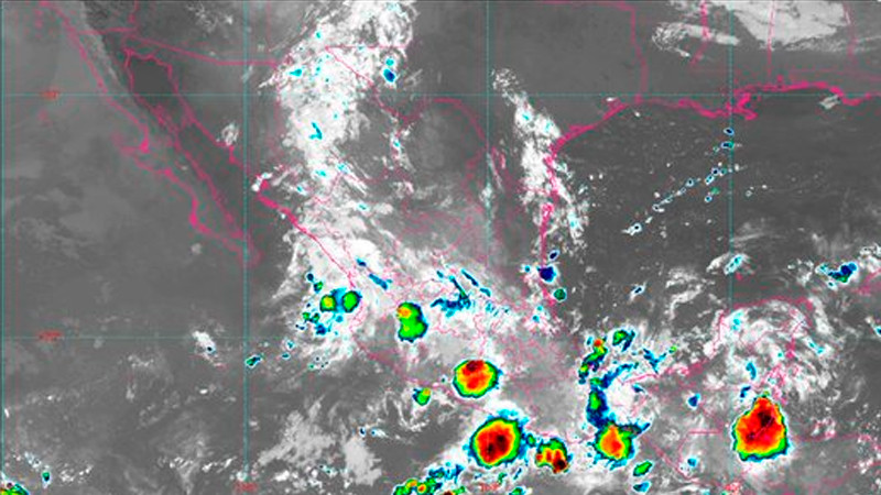 PrevÃ©n lluvias puntuales en Veracruz, Tabasco, Oaxaca y Chiapas