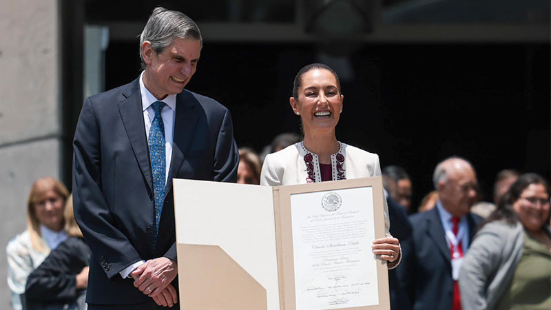 Sheinbaum pide que la nombren Presidenta con â€œaâ€