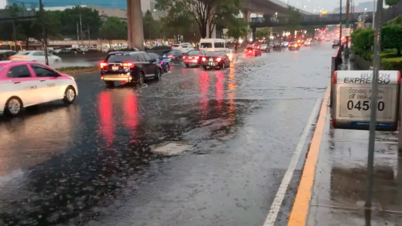 Activan Alerta Amarilla por lluvias fuertes en CDMX