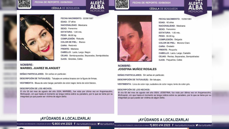 Olvida MÃ©xico a exalcaldesa Maribel JuÃ¡rez Blanquet y su colaboradora, secuestradas hace 2 semanas en MichoacÃ¡n: Investigaciones, sin avances