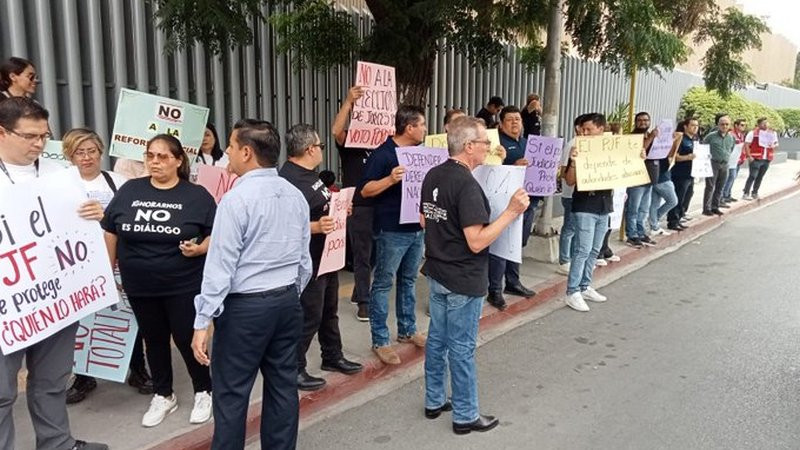 Paro de labores del Poder Judicial se extiende a 16 estados de la RepÃºblica Mexicana