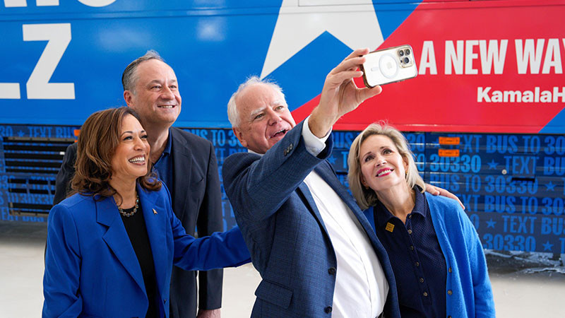 DemÃ³cratas cierran filas en su respaldo a Kamala Harris y Tim Walz