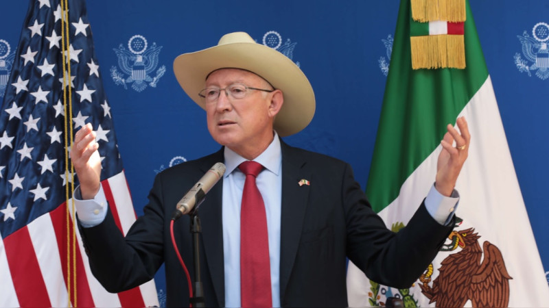 ElecciÃ³n de jueces a consulta popular, un â€œriesgo mayorâ€ para la democracia de MÃ©xico: Embajador de EEUU en MÃ©xico, Ken Salazar