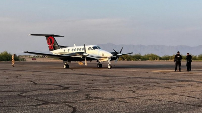 Filtran video del despegue del aviÃ³n que llevÃ³ a Ismael Zambada a Estados Unidos