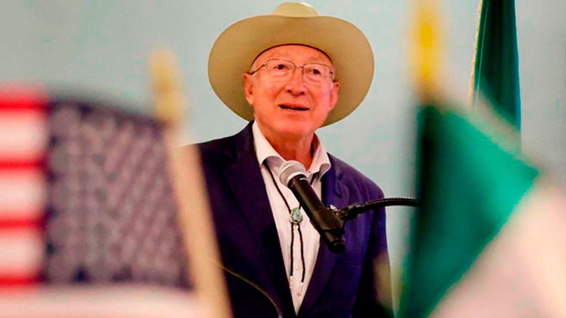 Ken Salazar responde a AMLO: â€œTengo disposiciÃ³n a dialogarâ€ sobre la reforma judicial 