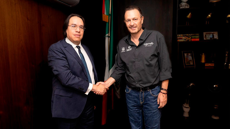 Se reÃºne Mauricio Kuri con el Fiscal del estado 