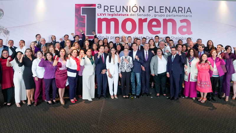 Morena celebra ratificaciÃ³n de mayorÃ­a calificada en CÃ¡mara de Diputados