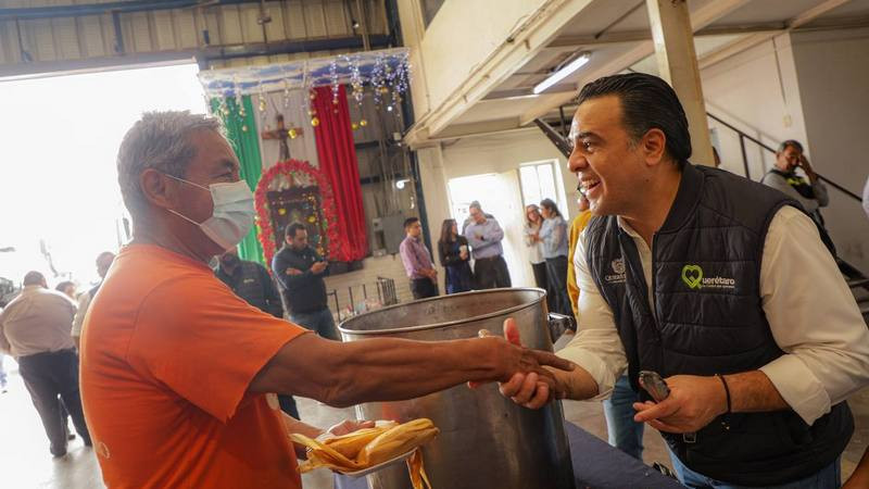 Agradece alcalde de QuerÃ©taro a personal de Servicios PÃºblicos su dedicaciÃ³n y entrega