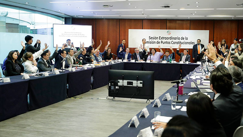 El domingo, Comisiones del Senado discutirÃ¡n reforma judicial 