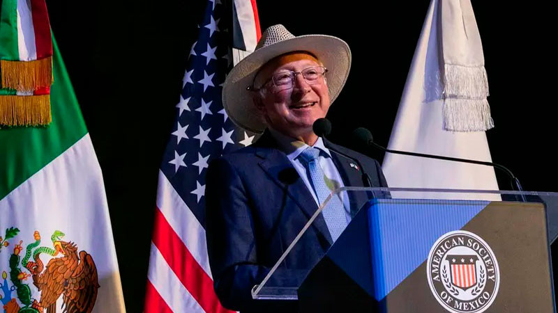 SeguirÃ¡n relaciones economÃ­as entre MÃ©xico-EU, asegura Ken Salazar