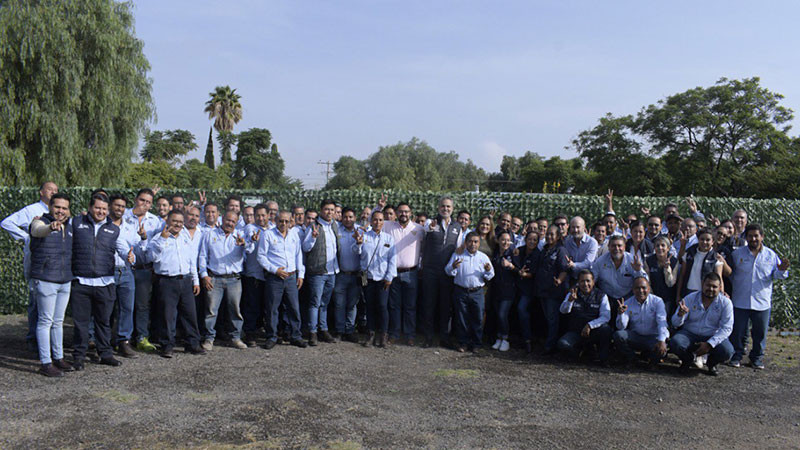 Entrega Oficial Mayor nuevas instalaciones a personal de conservaciÃ³n