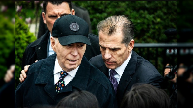 Hunter Biden, hijo del presidente de EEUU Joe Biden, se declara culpable de evasiÃ³n fiscal por 1.4 millones de dÃ³lares: PodrÃ­a ir a la cÃ¡rcel